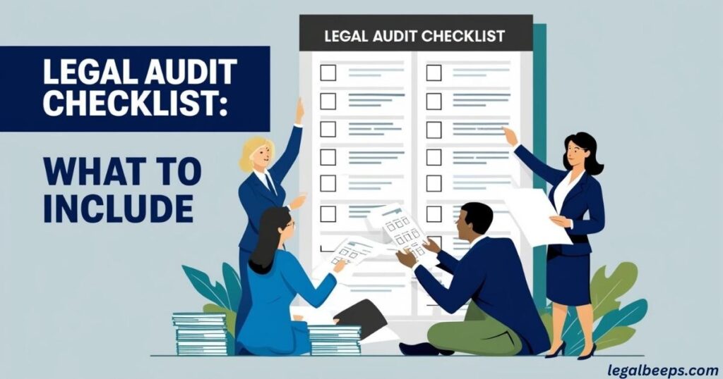 Legal Audit Checklist: What to Include