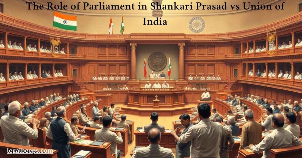 The Role of Parliament in Shankari Prasad vs Union of India