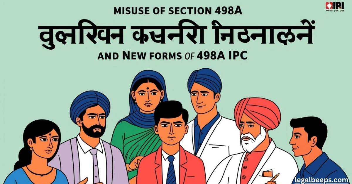 धारा 498A का दुरुपयोग और 498A IPC in Hindi का नया स्वरूप