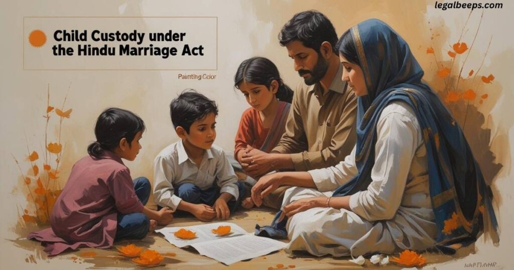 Child Custody under the Hindu-Marriage Act