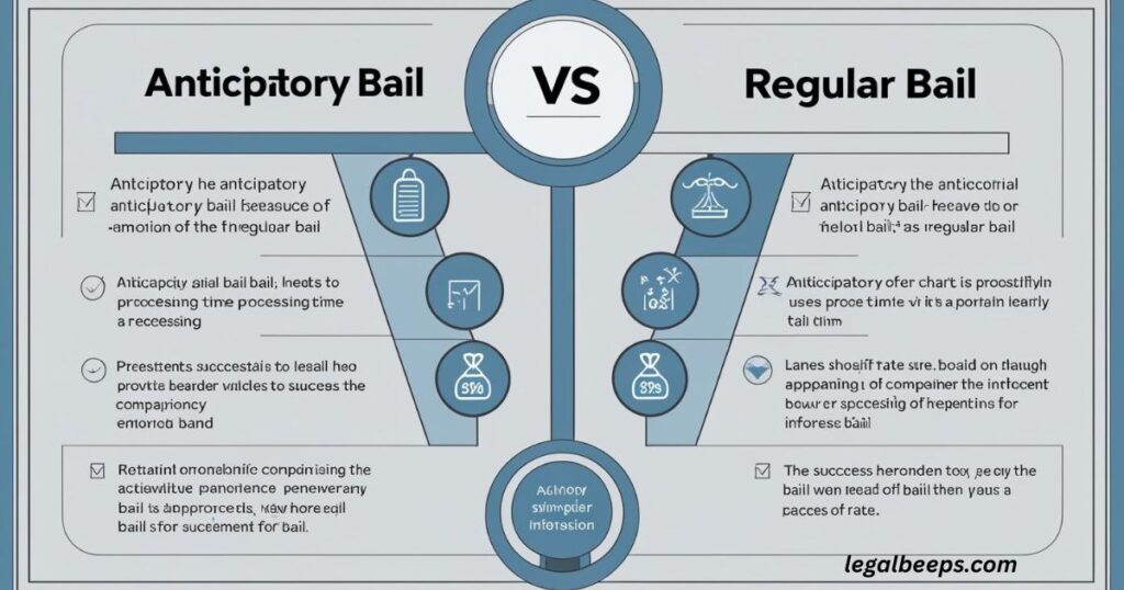 Comparison: Anticipatory Bail vs Regular Bail