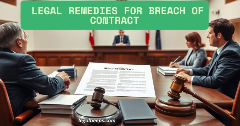 Legal Remedies for Breach of Contract