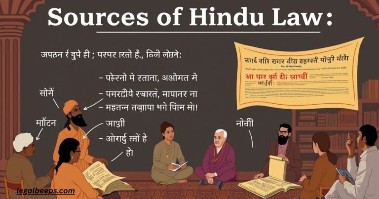 Sources of Hindu Law in Hindi